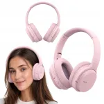 Juhtmevabad k&otilde;rva peal k&otilde;rvaklapid Havit I62 roosad Bluetooth 5.0 ANC 40 h