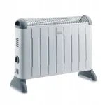 Elektriline konvektor DE'LONGHI, termostaat, 3 soojendustaset, hall, kuni 60 m&sup3;