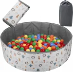 Laste kokkupandav bassein pallidega, 80 cm