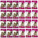 Kassitoit Super Benek Junior FLAVOUR MIX lambaliha ja kalkunilihaga, 100 g x 24 tk