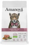Kuivtoit steriliseeritud kassidele Amanova Cat Sterilised Salmon Deluxe, l&otilde;he, 6 kg