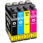 EPSON 603 XL tindiv&auml;rv printeritele XP-3155, XP-4100, XP-2155, 4 v&auml;rvi