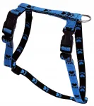 Koera valjad STRONG HARNESS GUARD, kaks pandlat, plastikust, XS, sinine-must, j&auml;ljekujundiga