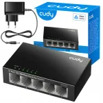 Cudy FS105 v&otilde;rgul&uuml;liti, 5 porti, 10/100 Mb/s, RJ45