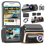 DDPAI Z90 Master 4K salvesti + Mini3X + tagumine kaamera + 4G moodul