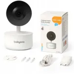 BABYONO NANNY videohoidja HD WiFi, &ouml;&ouml;režiim ja p&ouml;&ouml;rleva kaameraga