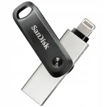 USB-m&auml;lupulk Sandisk 128GB iXpand Go koos Lightning ja USB 3.0, iPhone/iPad jaoks