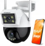 V&auml;lip IP kaamera EasyCam, 4 MP, WiFi, 4x zoom, p&ouml;&ouml;rlev, Tuya