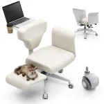 Newtral Freedom-X-PRO ergonoomiline kontoritool porandmetega, piima- ja aprikoositoonis