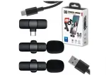Juhtmevaba USB-C n&ouml;&ouml;pmikrofon Androidile, HD kvaliteediga