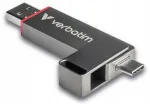 Verbatim Dual QuickStick 1 TB USB m&auml;lupulk, USB-A / USB-C 3.2 Gen 1