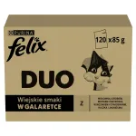 Felix Fantastic Duo kassitoit maal&auml;hedaste maitsetega želatiinis, 120 x 85 g