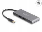USB-jaotur Delock 64111, 4 &uuml;hendust (2x USB-A, 2x USB-C), 10 Gb/s