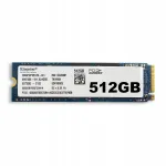 KINGSTON 512GB SSD ketas M.2 NVMe PCIe Gen3x4 2280 OM8PCP3512F