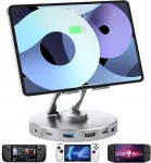USB-C multifunktsionaalne 6in1 hub 4K 60Hz HDMI, 100W PD iPadile ja Steam Deckile