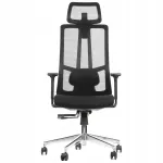 Kontoritool Stema AKCENT, must, ergonoomiline, p&ouml;&ouml;rleva jalaga