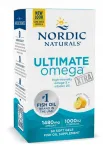 Toidulisand NORDIC NATURALS Ultimate Omega XTRA, 60 kapslit, sidrunimaitseline