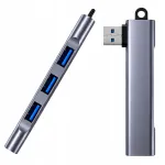 USB jagaja, 4 porti, USB-A, USB 3.0/2.0