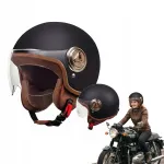Poolavatud motokiiver, sobib retro stiilis rolleritele