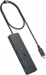USB jaotur Anker 4 USB 3.0 pesaga ja USB C kaabliga