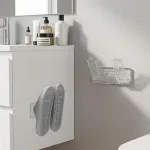 Kingade hoidja, kleepuv, l&auml;bipaistev, paigaldatav ilma puurimiseta
