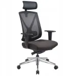 Ergonoomiline kontoritool SIGMA EC901, must, 1 tk