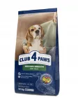 Kuivtoit keskmiste t&otilde;ugude t&auml;iskasvanud koertele CLUB 4 PAWS pardilihaga, 14 kg