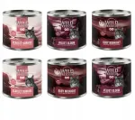 Wild Freedom Adult m&auml;rg kassitoit, 3 maitset, 6 x 200 g
