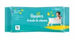 Laste niisked salvr&auml;tikud PAMPERS Fresh Clean, 52 tk
