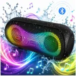 Traadita kaasaskantav heli k&otilde;lar SVEN PS-165, veekindel, RGB valgustus, Bluetooth, AUX, Micro-SD