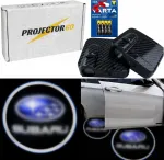 LED logoga projektor Subaru Forester Outback Legacy uksevalgusti