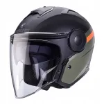 Avatud kiiver CABERG SOHO, must/roheline/oranž, M suurus