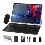 10,1" OANGCC A6 tahvelarvuti, Android, FHD, 14 GB, klaviatuuri ja hiirega, WiFi, Bluetooth