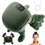 Kaela massaažiseade 4D s&uuml;gav Shiatsu massaaž, kauginfra punane funktsioon, vaikne mootor