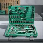 Mekaanikute t&ouml;&ouml;riistade komplekt karbiga, t&auml;psuspadrunite komplekt