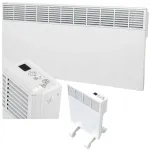 Elektriline seinak&uuml;te termostaadiga, 2500 W, valge