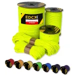 Paracord n&ouml;&ouml;r EDCX 4 mm, 300 m, kollane (valmistatud Poolas)