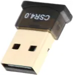 USB Bluetooth 4.0 adapter, vastuv&otilde;tja, sobib hiirtele ja klaviatuuridele, CSR