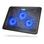 S&uuml;learvuti jahuti 12&ndash;17" 3 LED ventilaatoriga, 2 USB, sinine