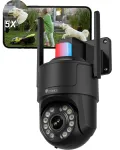 Ctronics 4K v&auml;litingimustes j&auml;lgimiskaamera, 5x suum, v&auml;rviline &ouml;ine n&auml;gemine, automaatne j&auml;lgimine