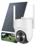 V&auml;litingimuste videovalvekaamera COCOCAM 4K 8MP WiFi ja liikumisanduriga, p&auml;ikeselaadimisega