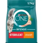 Kuiv kassitoit Purina ONE kanaga steriliseeritud kassidele, 5,7 kg