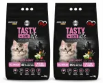 Kassitoit Biofeed Tasty CATS Life KITTEN&JUNIOR j&auml;neseliha jaotusega, 2 x 8 kg