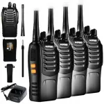 Raadiosidekomplekt Baofeng BF-888s, 4 tk., PMR, USB-C
