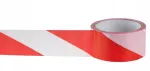 Hoiatusteip valge-punane 48 mm x 33 m, kummist