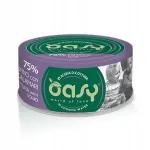 Oasy More Love konserveeritud toit kassidele tuunikala ja kalmaaridega, 70 g