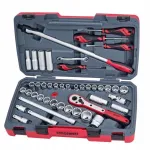 44-osaline padrunite ja kruvikeeraja komplekt Teng Tools