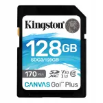 Kingston SDXC Class10 U3 128GB SD m&auml;lukaart 170/90MB/s