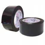 Kleepuv teip TAPEPOL, must, 48 mm x 100 m, v&auml;ga tugev