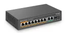 V&otilde;rgul&uuml;liti MokerLink, 10 porti, 8 PoE, 2 Gigabit